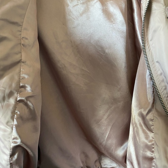 MEMBERS‎ ONLY LIGHT PINK SATIN JACKET - Picture 7 of 13